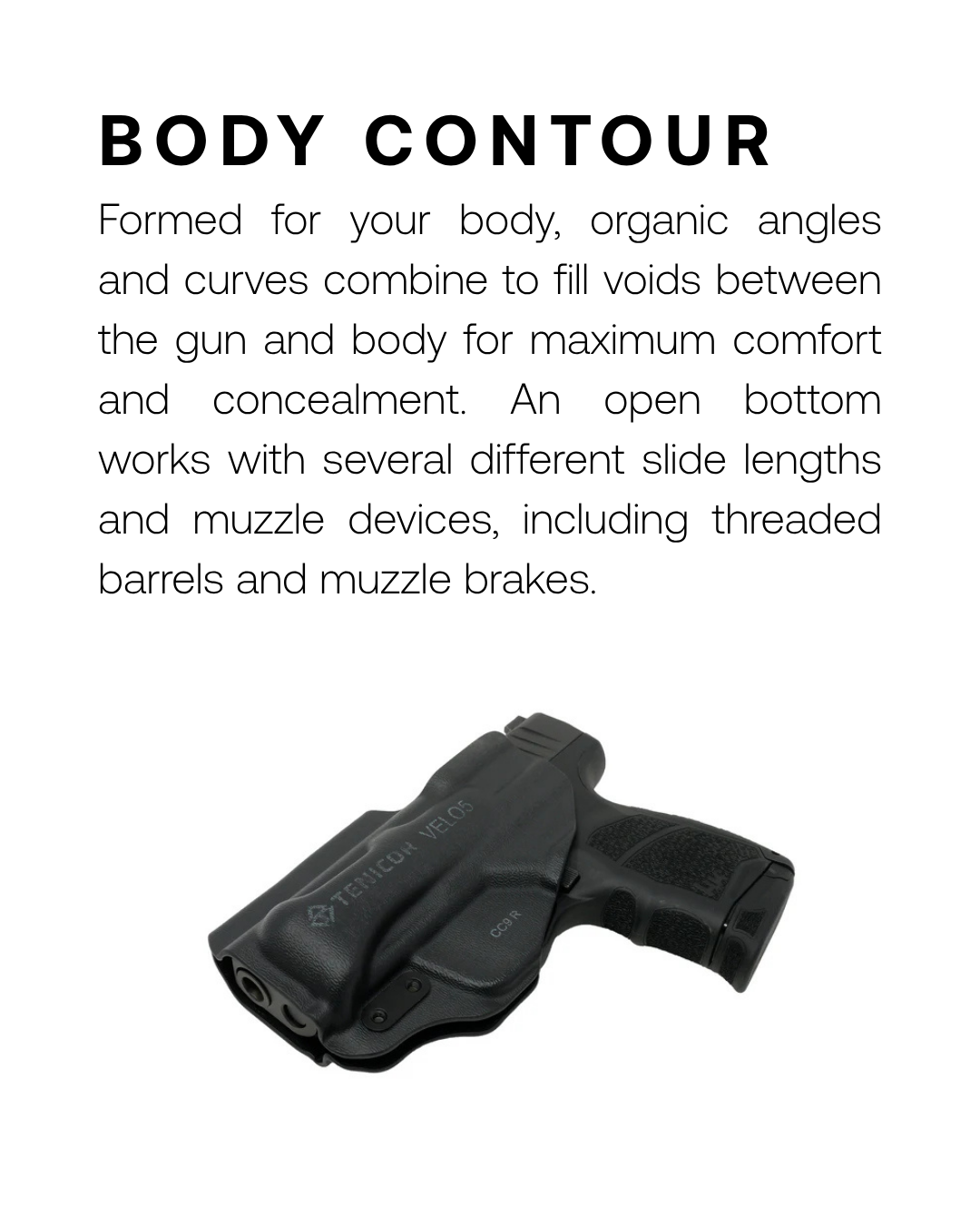 Tenicor | Hoolifit South Africa - VELO5 AIWB Holster - HK CC9