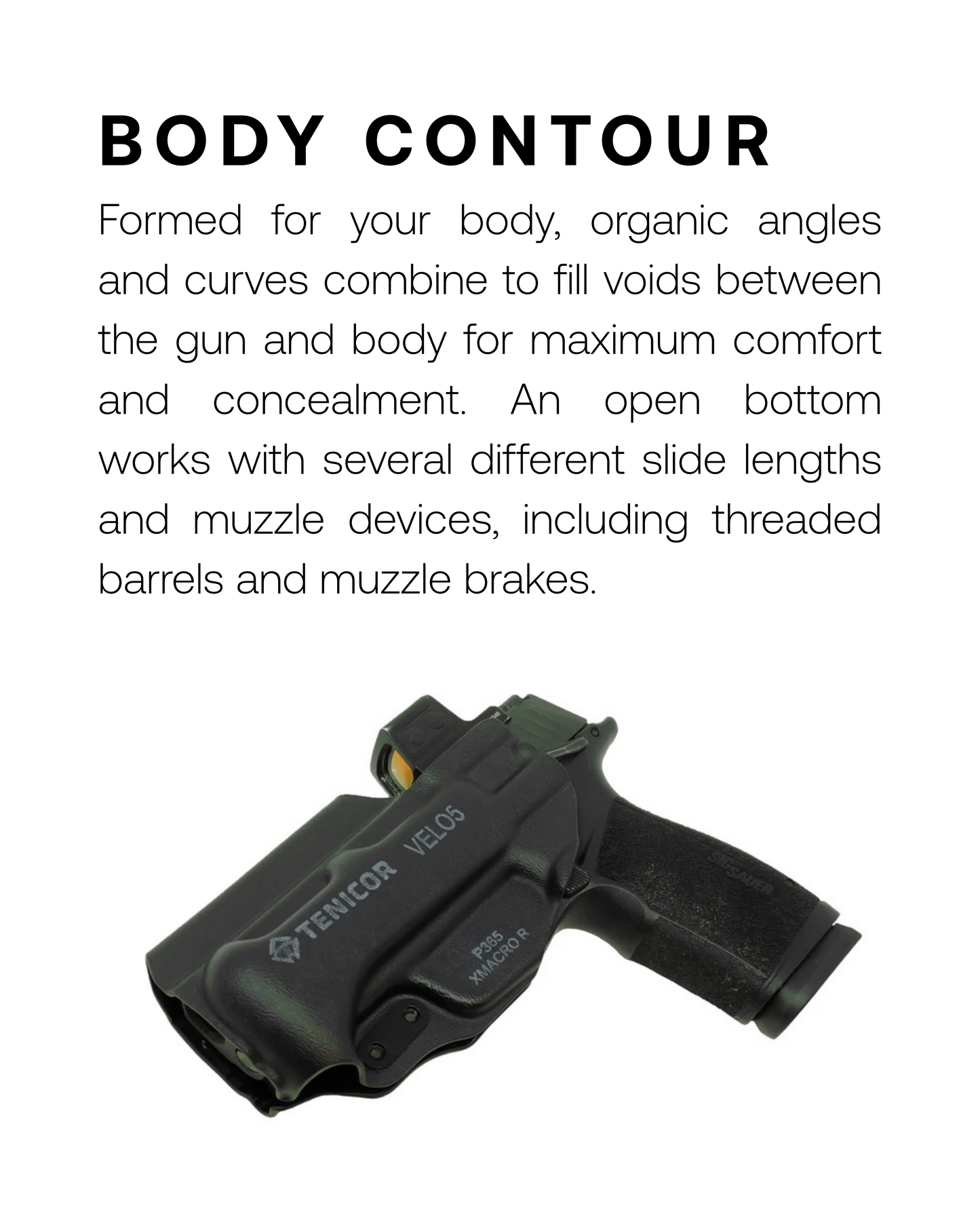 Tenicor | Hoolifit South Africa - VELO5 AIWB Holster - SIG SAUER P365XL