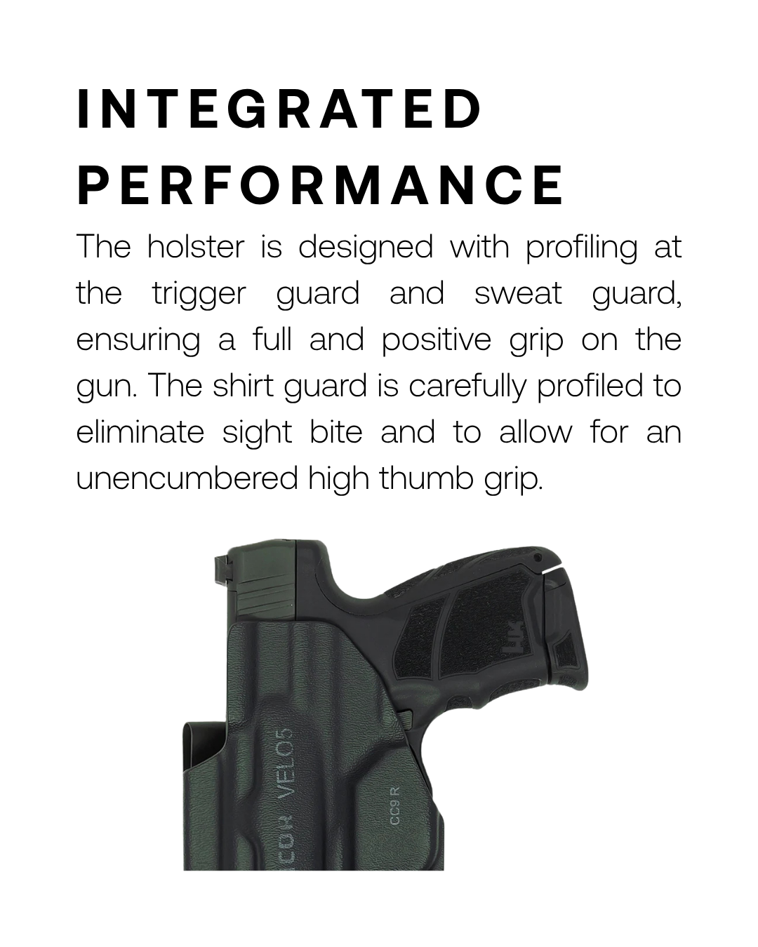 Tenicor | Hoolifit South Africa - VELO5 AIWB Holster - HK CC9