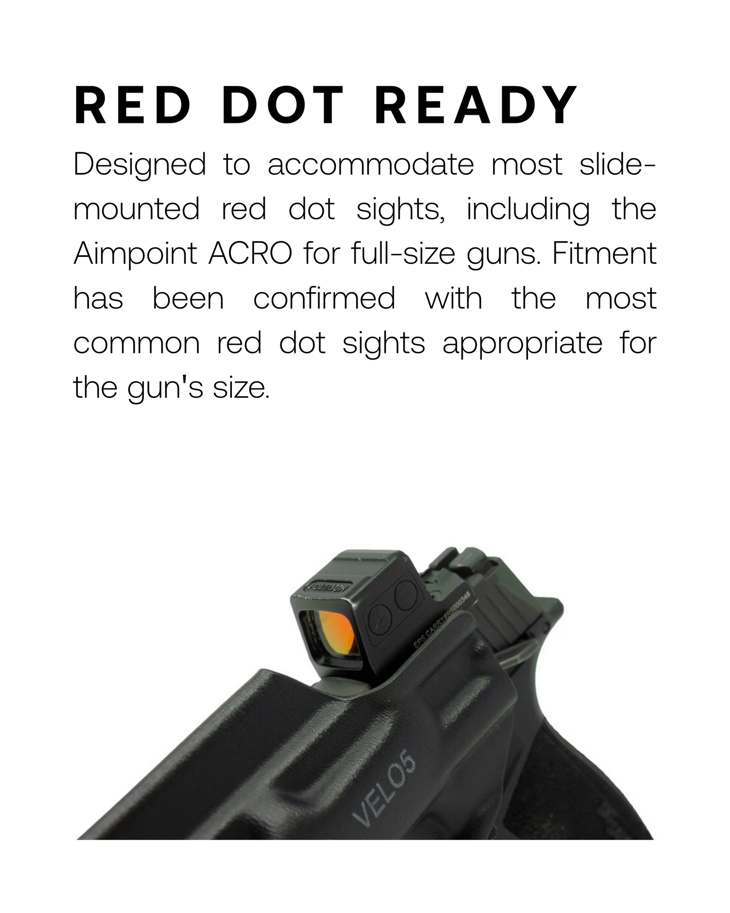 Tenicor | Hoolifit South Africa - VELO5 AIWB Holster - SIG SAUER P365XL