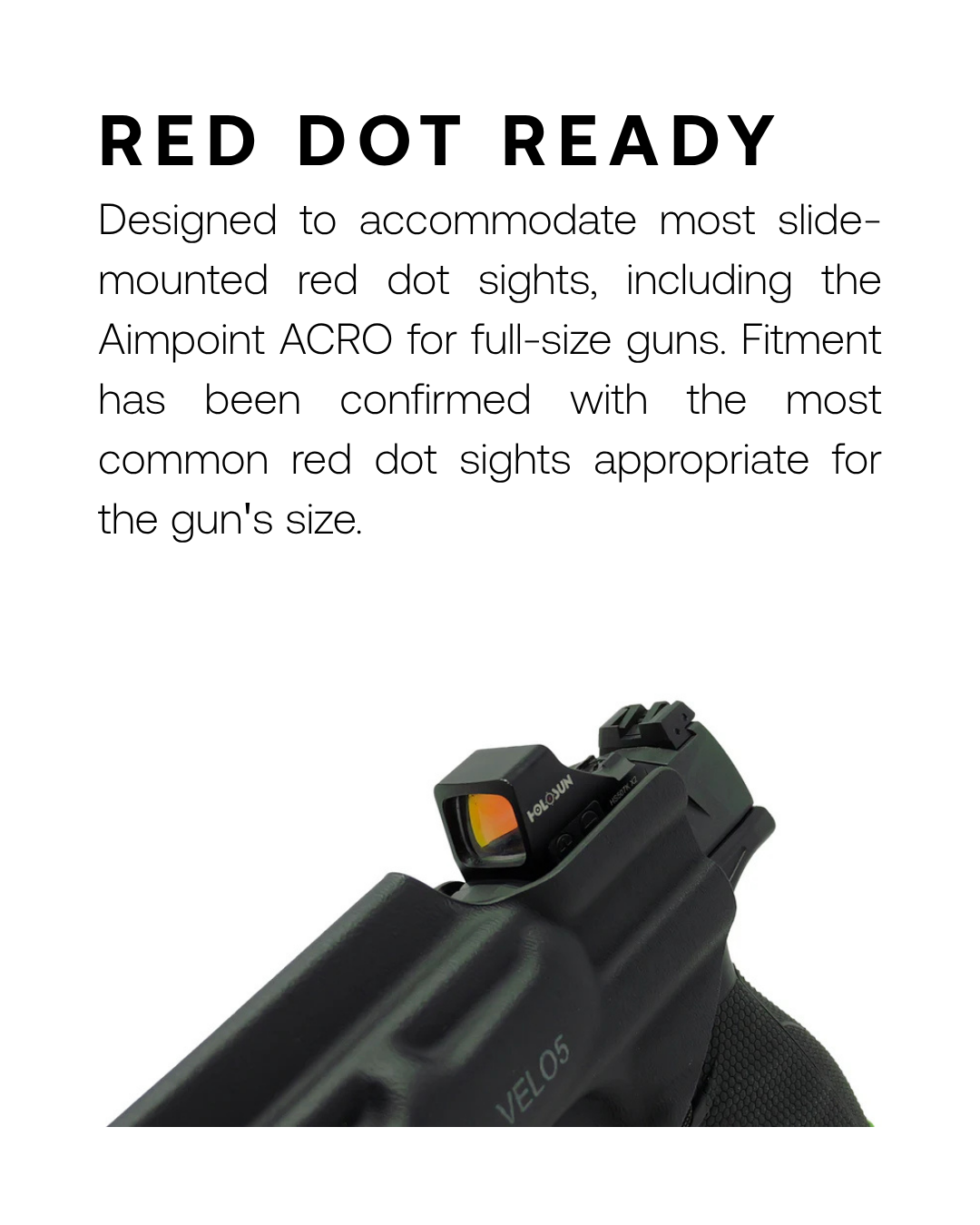 Tenicor | Hoolifit South Africa - VELO5 AIWB Holster - HK CC9